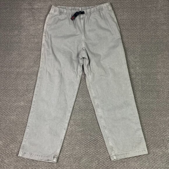 Gramicci Vintage G Series Pants Men's XL 30" Gray Hiking Climbing Utility Belted - Picture 1 of 16
